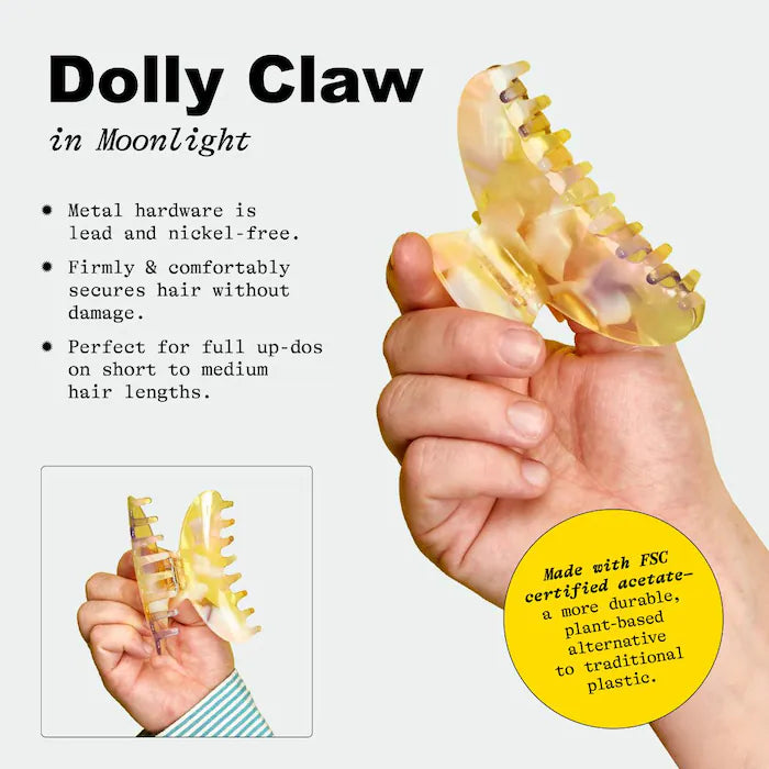 Medium Dolly Hair Claw Clip