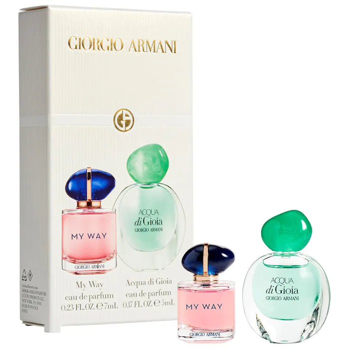 Mini My Way & Acqua di Gioia Perfume Duo