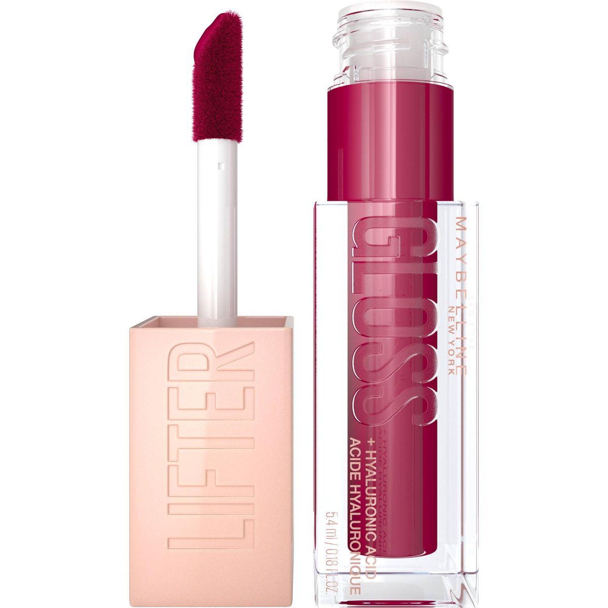 Maybelline Lifter Gloss Plumping Lip Gloss with Hyaluronic Acid