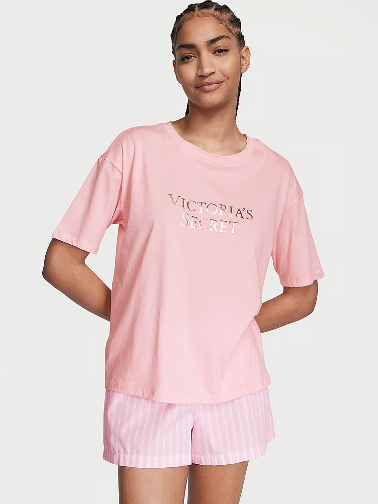 Cotton Short Tee-Jama Set