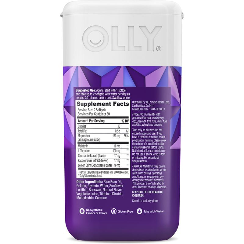 OLLY Ultra Strength Sleep Aid Softgels