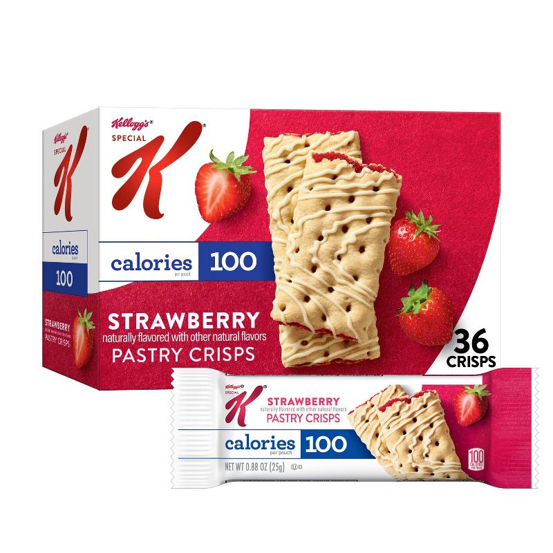 Kellogg's Special K Pastry Crisps Strawberry