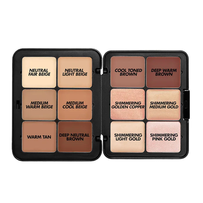 HD Skin Cream Contour and Highlight Sculpting Palette