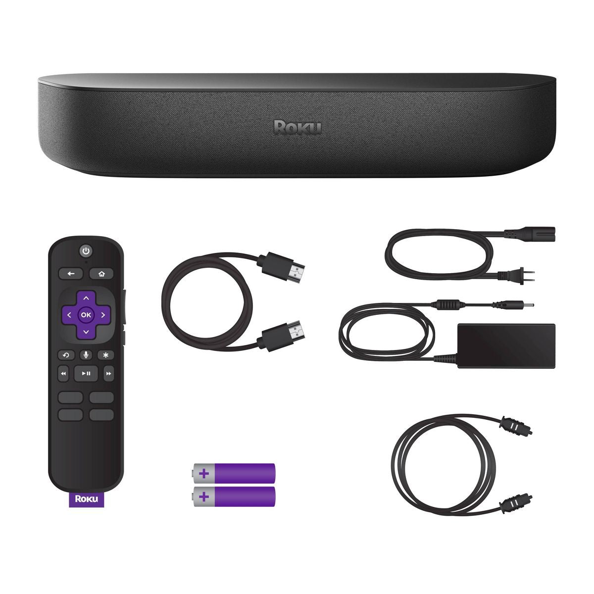 Roku Streambar 4K/HD/HDR Streaming Media Player &amp; Premium Audio, All In One with Roku Voice Remote