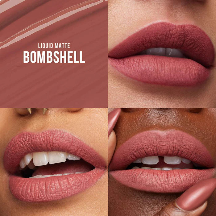 Bombshell Lip Liner and Liquid Lipstick Set