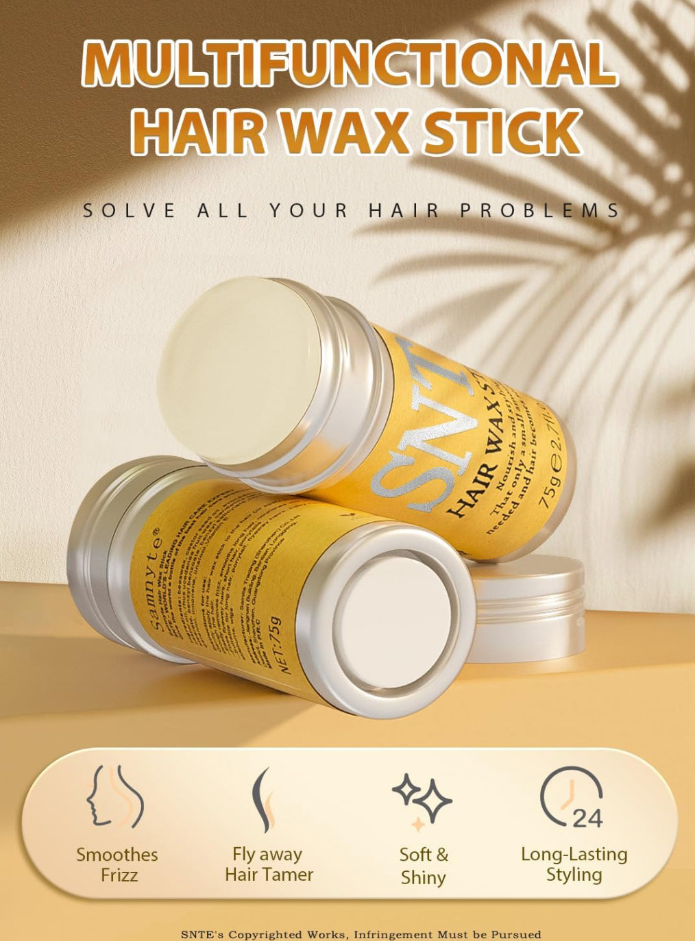 Samnyte Hair Wax Stick