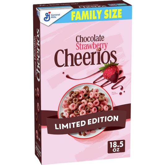 Cheerios Chocolate Strawberry Family Size Cereal