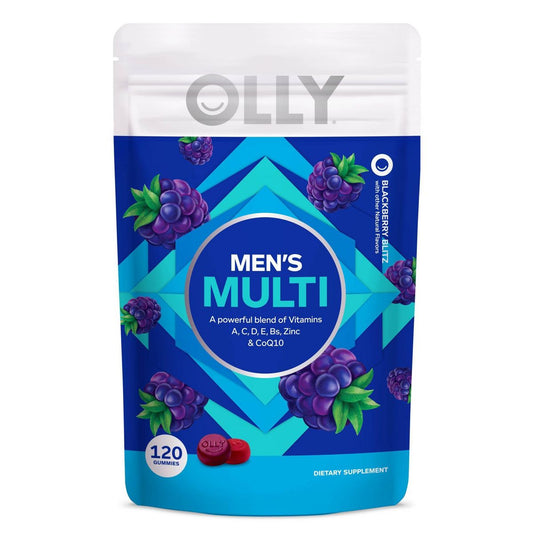 OLLY Men's Multivitamin Gummy - Blackberry Blitz