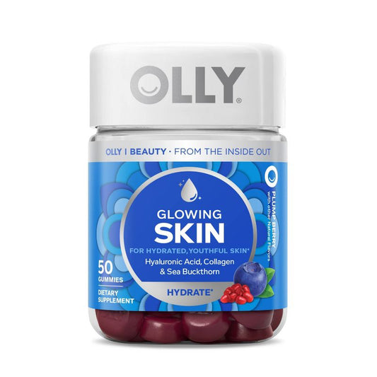 OLLY Glowing Skin Collagen Chewable Gummies - Berry