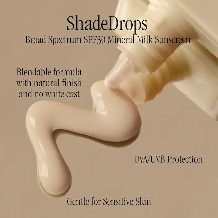 ShadeDrops Mineral Milk Sunscreen SPF 30