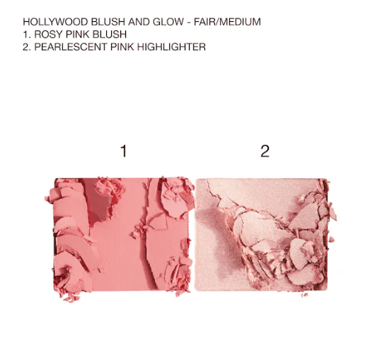 Mini Hollywood Blush &amp; Glow Palette