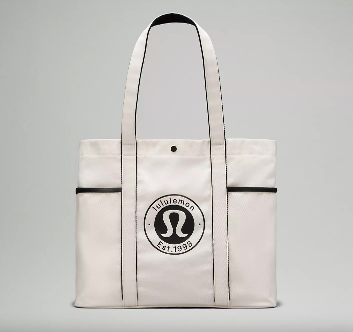 Daily Multi-Pocket Canvas Tote Bag 20L Logo