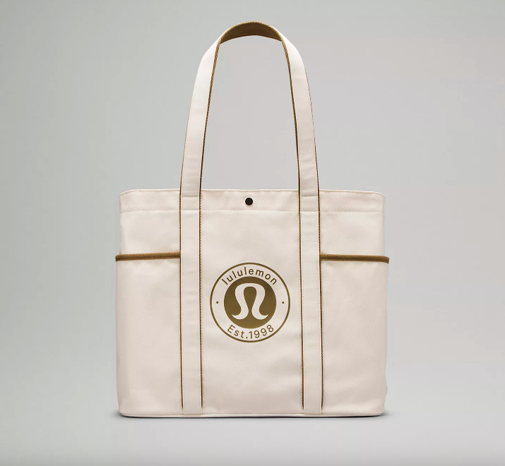 Daily Multi-Pocket Canvas Tote Bag 20L Logo