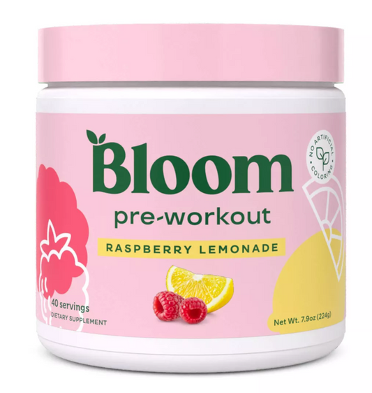 BLOOM NUTRITION Original Pre-Workout Powder - 7.9oz /40ct 