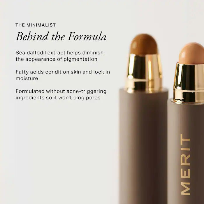 The Minimalist Perfecting Complexion Foundation and Concealer Stick