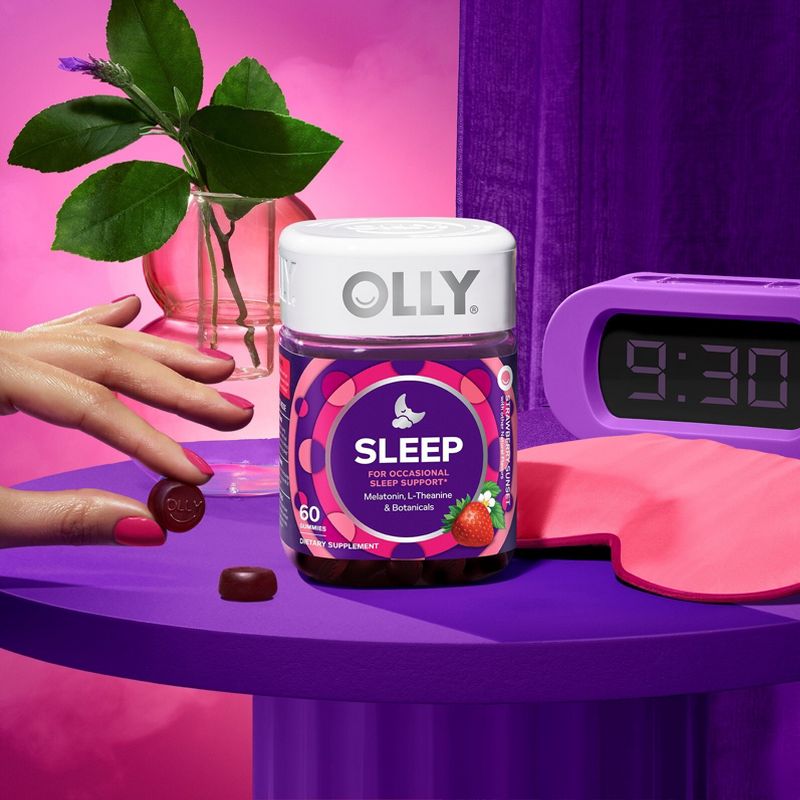 OLLY Sleep Gummies - Strawberry Sunset