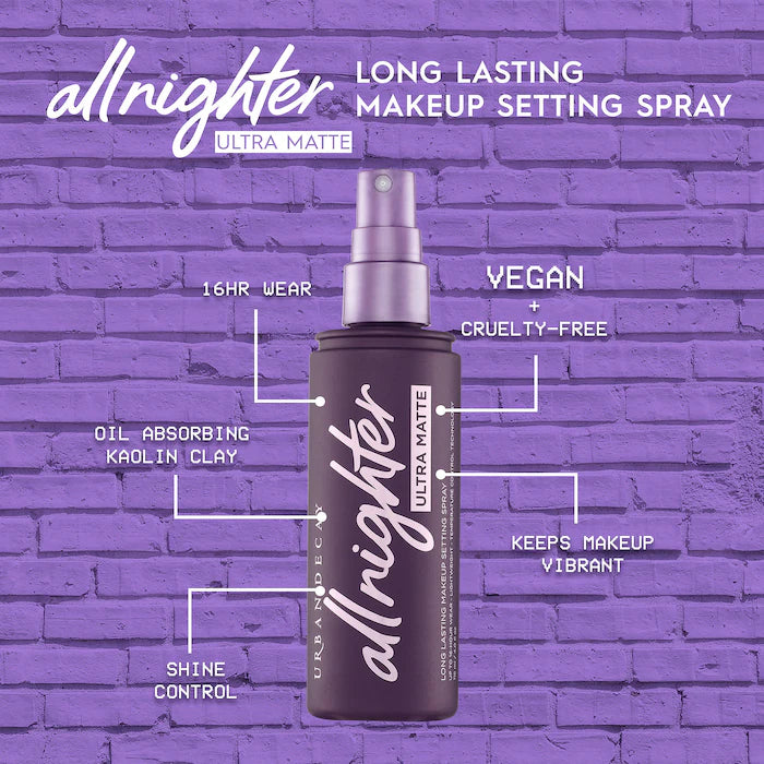 All Nighter Ultra Matte Makeup Setting Spray