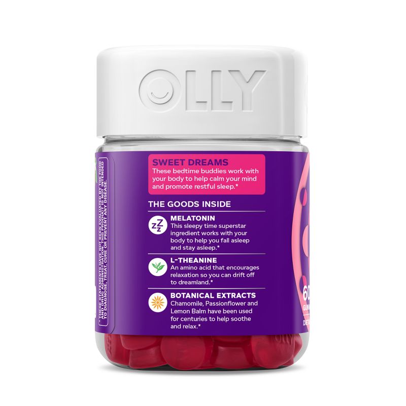 OLLY Sleep Gummies - Strawberry Sunset